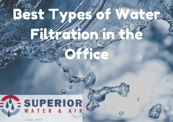 Best Types of Water Filtration in the Office